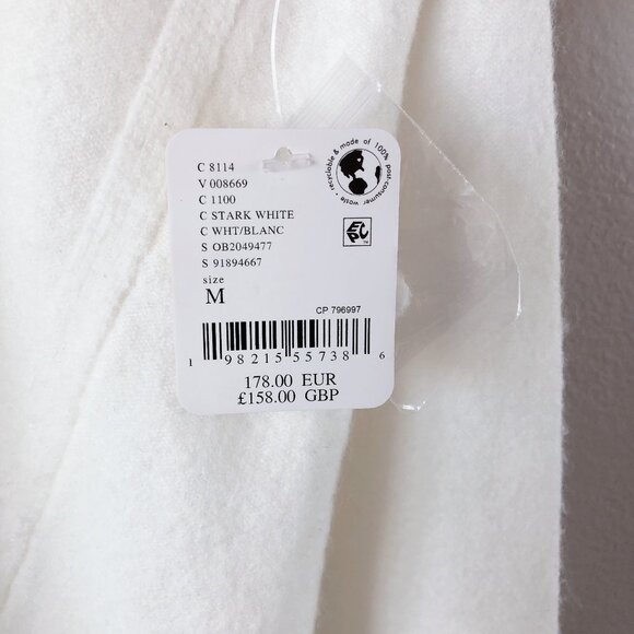 Free People  sweater Phoebe Pull Over sweater white oversized sweater medium - Picture 14 of 16